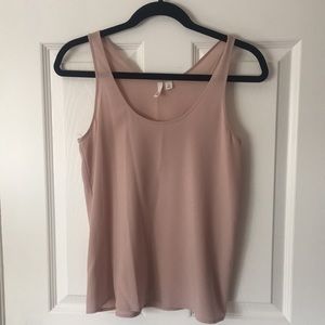 Dusty Pink Frenchi Sleeveless Blouse